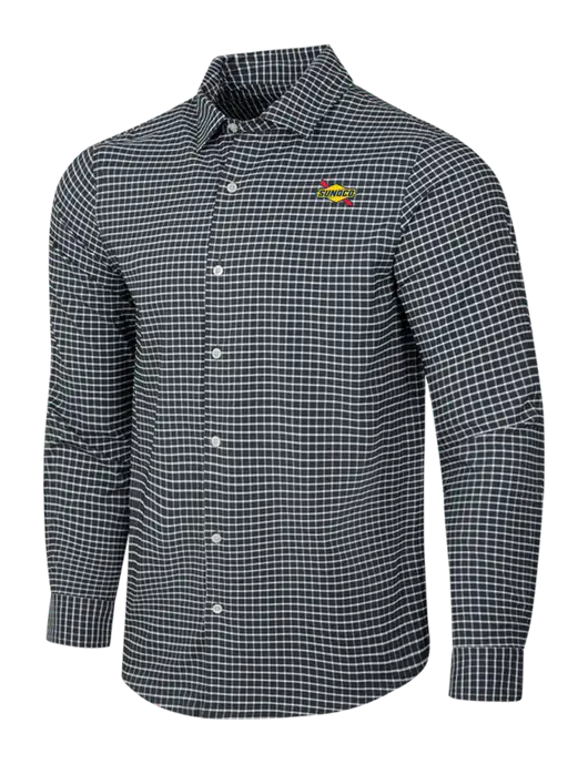 Dark Grey/White City Stretch Shirt w/Sunoco Logo