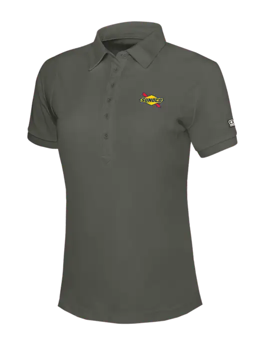 OGIO Womens Medium Grey Jewel Polo w/Sunoco Logo