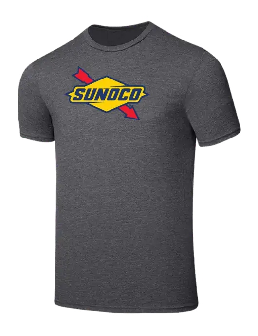 Seriously Soft Heathered Charcoal T-Shirt w/Sunoco Logo