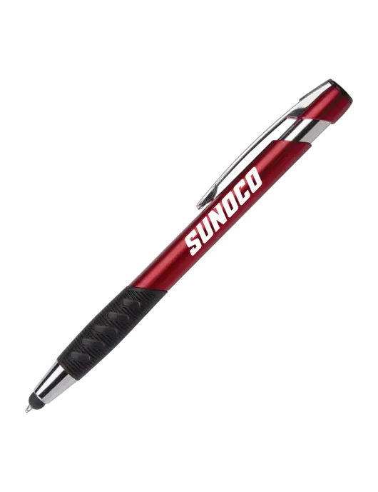 Alize Red Stylus Black Ink Pen w/Sunoco Logo