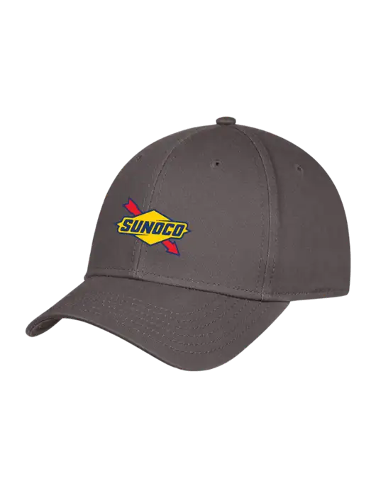 Charcoal Structured Cap Hook & Loop w/Sunoco Logo
