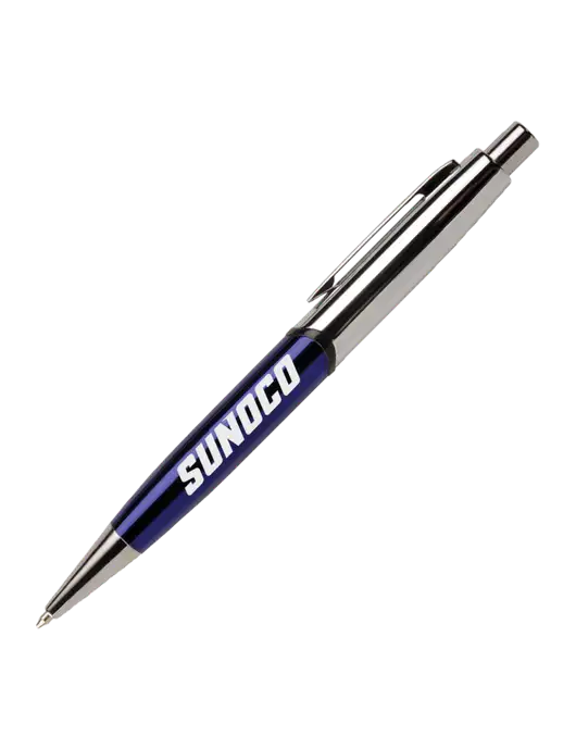 Chimera Blue Pen - Black Ink w/Sunoco Logo