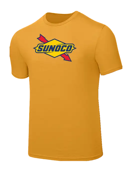 Seriously Soft Yellow Gold T-Shirt w/Sunoco Logo