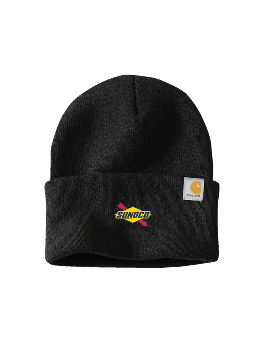 Carhartt Black Watch Cap 2.0 w/Sunoco Logo