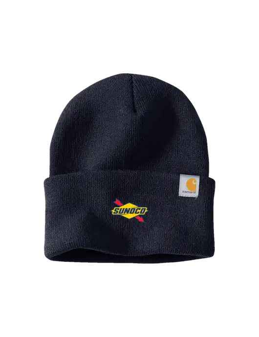Carhartt Navy Watch Cap 2.0 w/Sunoco Logo