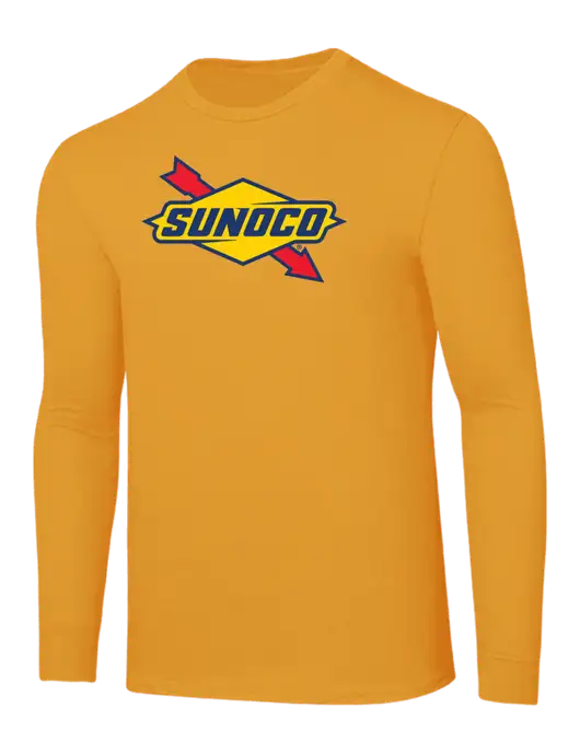 Core Blend Yellow Gold Long Sleeve Tee w/Sunoco Logo