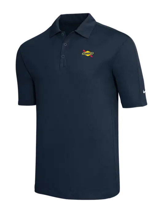 Nike Navy Tech Sport Dri-FIT Polo w/Sunoco Logo