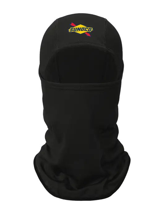 Black CornerStone Smooth Fleece Face Mask w/Sunoco Logo