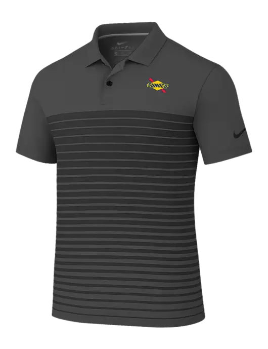 Nike Dark Grey Dri-FIT Vapor Block Polo w/Sunoco Logo