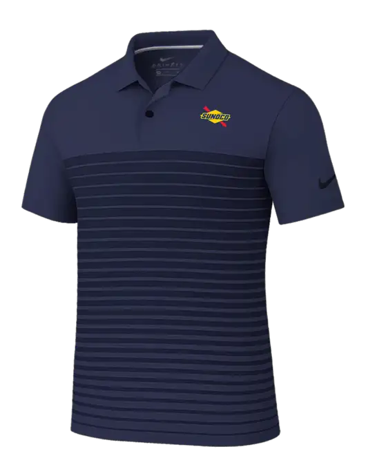 Nike Navy Dri-FIT Vapor Block Polo w/Sunoco Logo