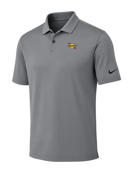Nike Medium Grey Dri-FIT Vapor Polo w/Sunoco Logo