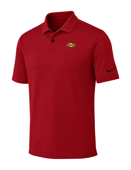 Nike Red Dri-FIT Vapor Polo w/Sunoco Logo