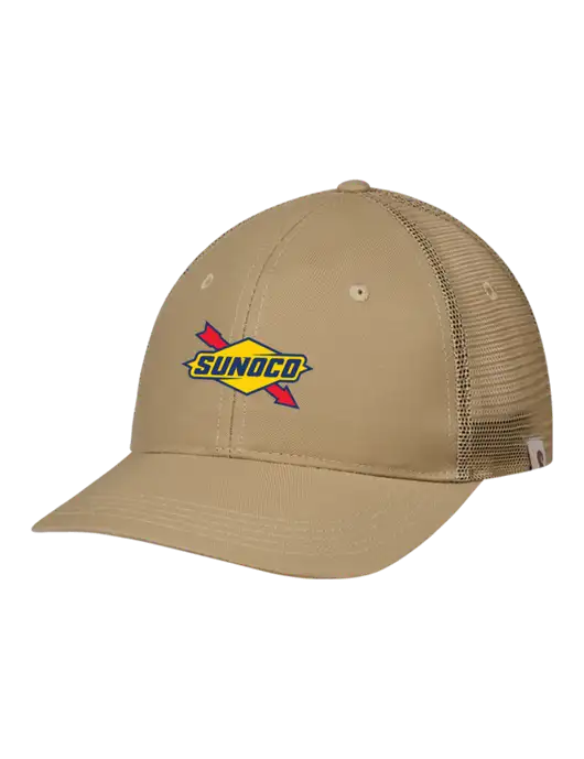 Carhartt Dark Tan Trucker Rugged Pro Series Cap w/Sunoco Logo