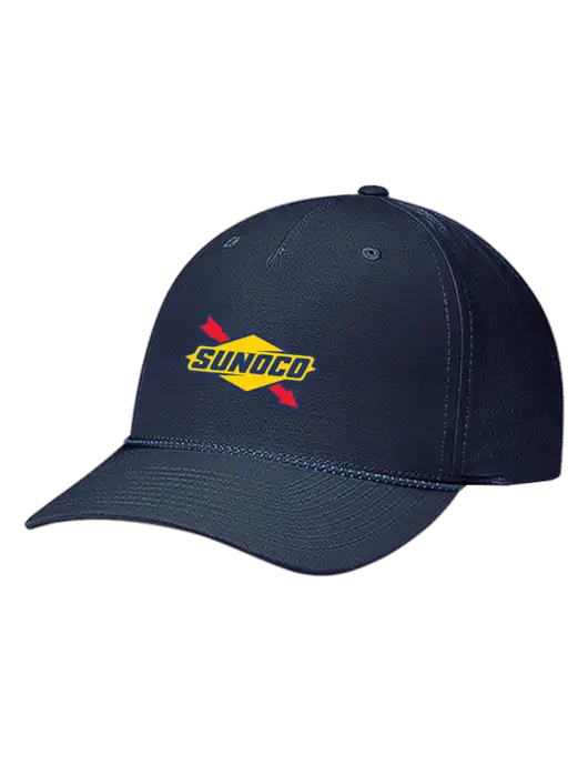 Richardson Laser Perf Performance Dark Navy/Navy-Grey-Blue Rope Cap w/Sunoco Logo