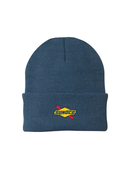 Dark Slate Knit Cap w/Sunoco Logo
