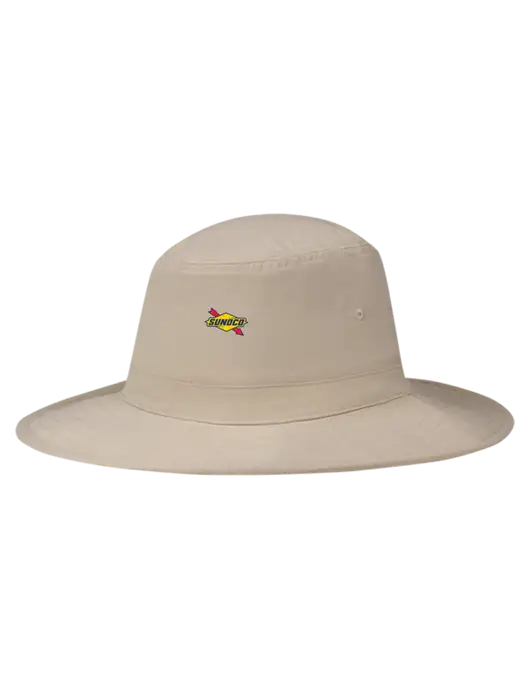Tan Booney Sun Hat w/Sunoco Logo