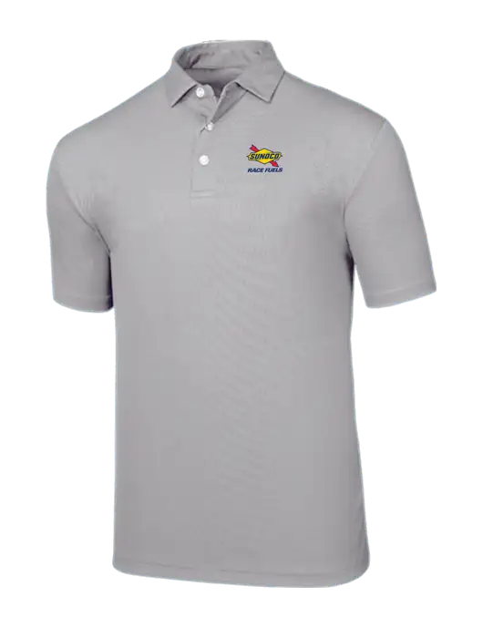Callaway Birdseye Light Grey Polo w/Sunoco Race Fuels Logo