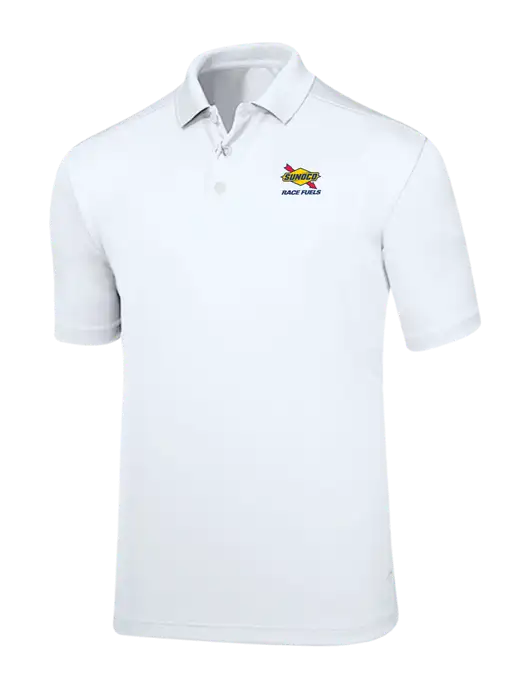 Callaway Core Bright White Performance Polo w/Sunoco Race Fuels Logo