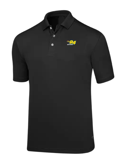Callaway Core Black Performance Polo w/Sunoco 94 Octane Logo