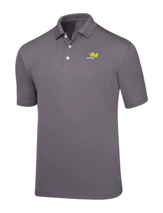 Callaway Core Medium Grey Performance Polo w/Sunoco 94 Octane Logo