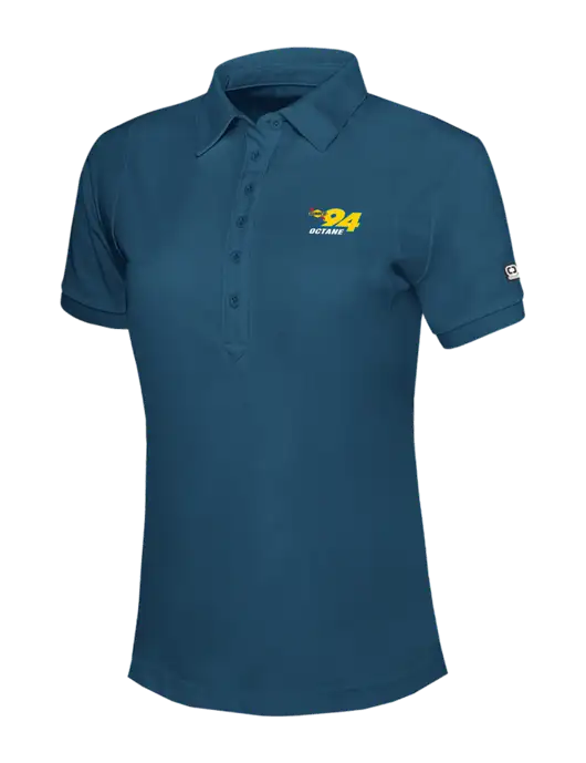 OGIO Womens Light Navy Jewel Polo w/Sunoco 94 Octane Logo