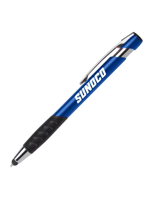 Alize Blue Stylus Black Ink Pen w/Sunoco Logo